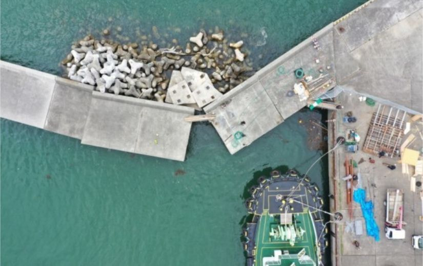 ４災３号志布志港災害復旧工事